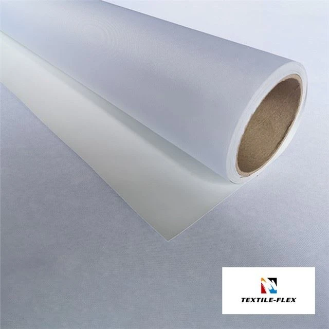 Pehmeä Blockout-bannerkangas Whiteback